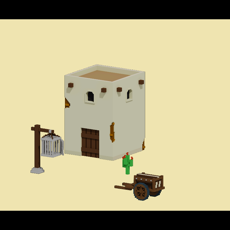 Desert houses #11 static token preview
