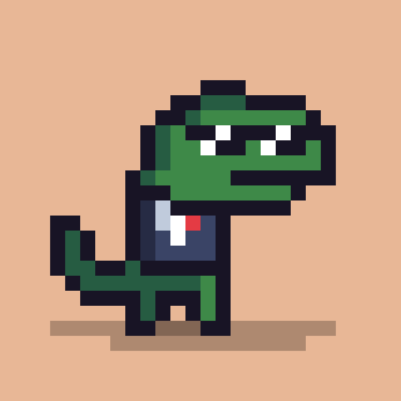 Pixel Dinos #11 static token preview