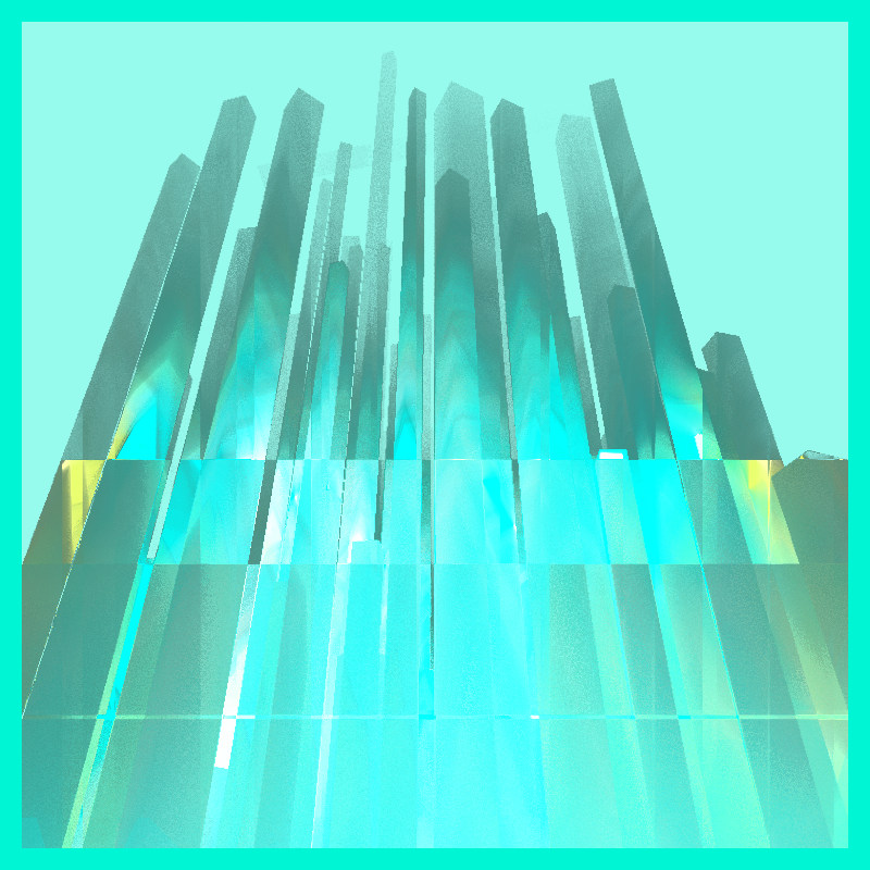 Crystalline Cloud City #9 static token preview