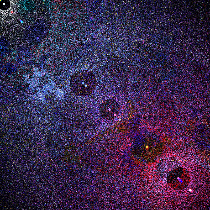 the Shining Night sky #5 static token preview