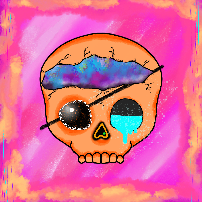 Mexican Candy Skulls #12 static token preview
