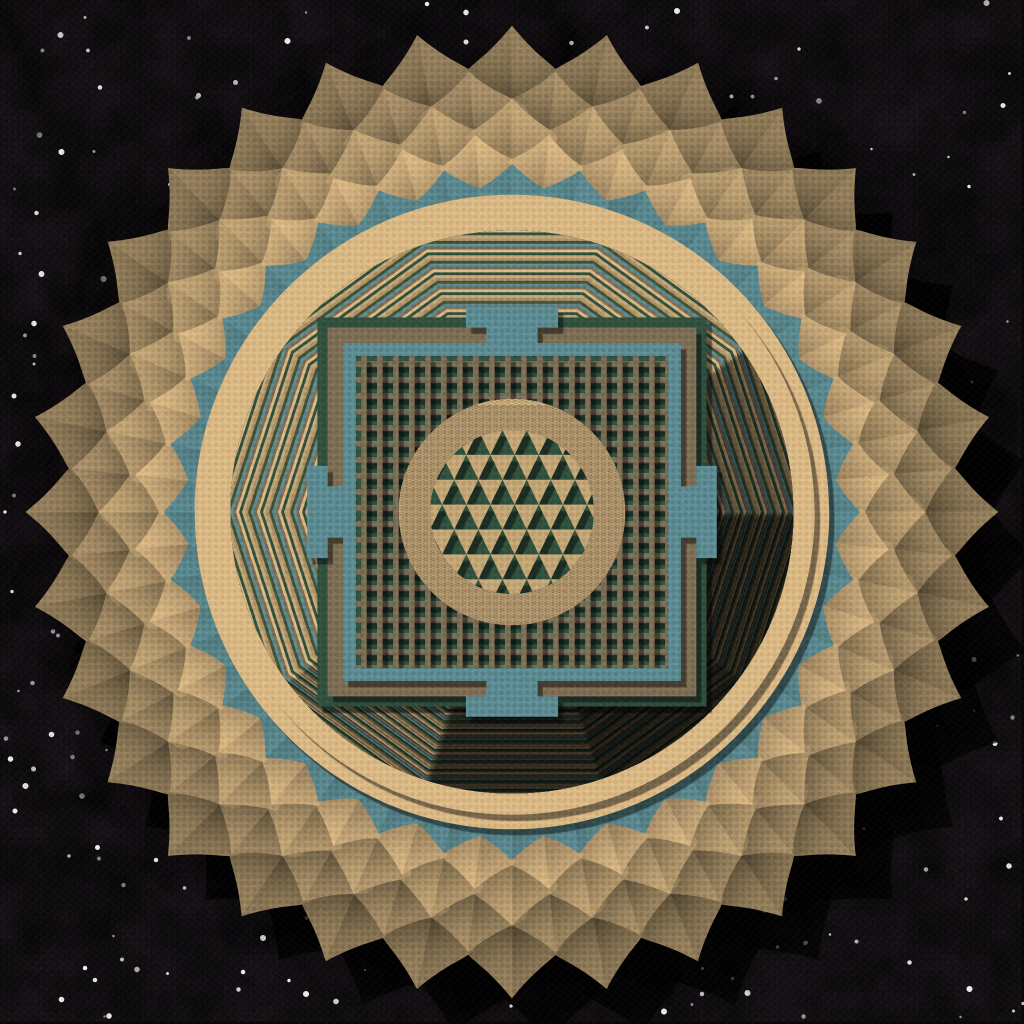 Paper Mandala #1 static token preview