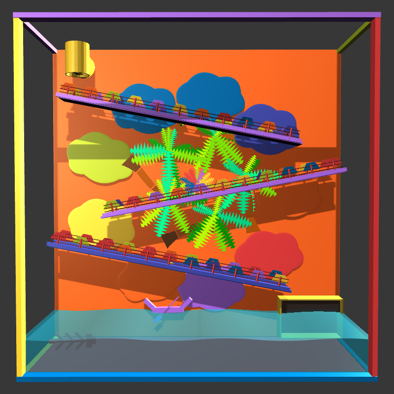 “Uncle Run” Fun Park: Thrill Ride #1 static token preview
