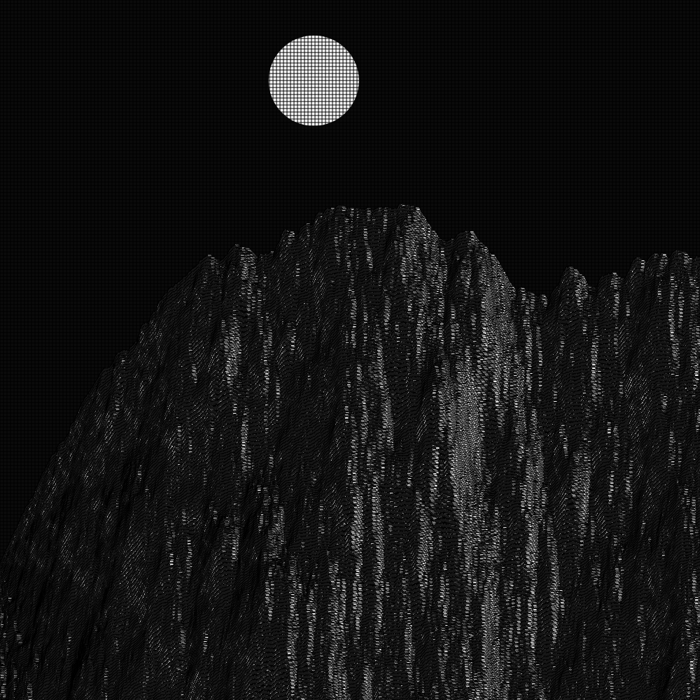Classic generative landscape #118 static token preview