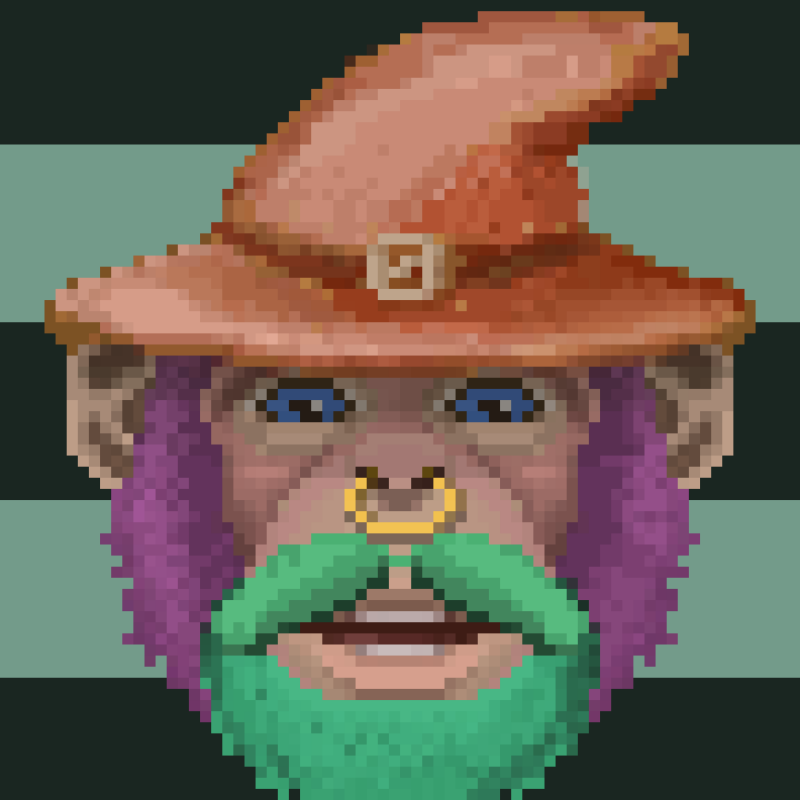 Monke head #23 static token preview