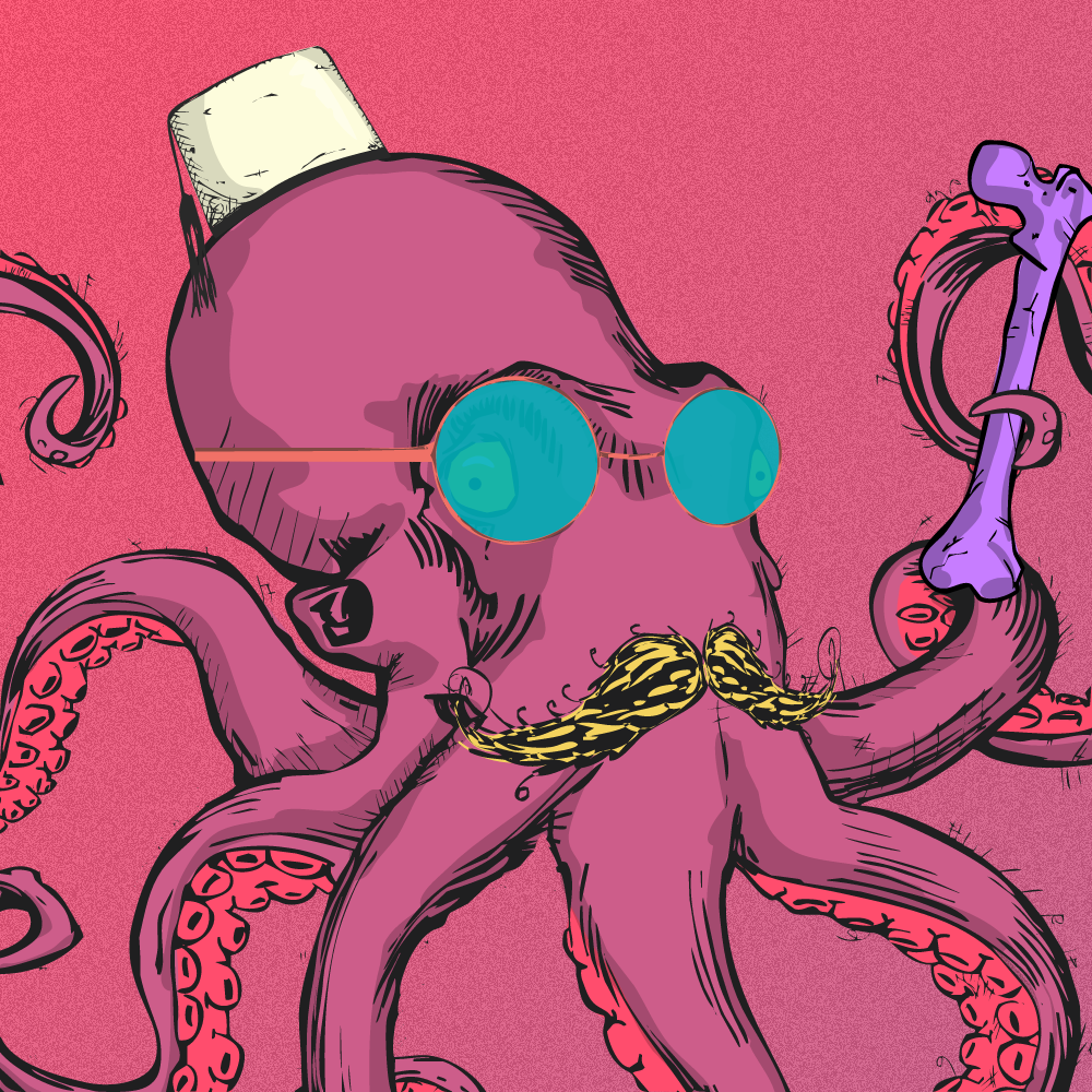 Bad Octupus #3 static token preview