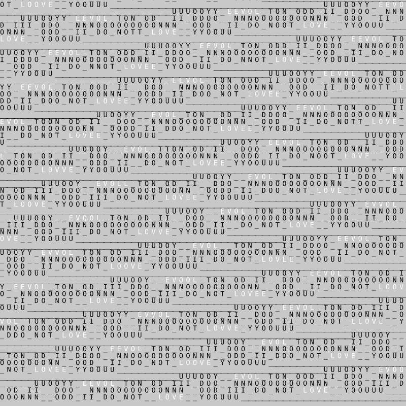 IDontKnowHowToSay #3 static token preview