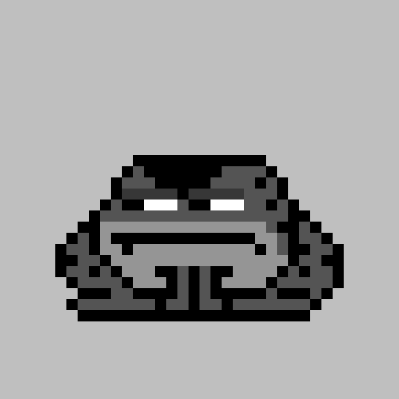 fx(Toadz) monochrome #6 static token preview