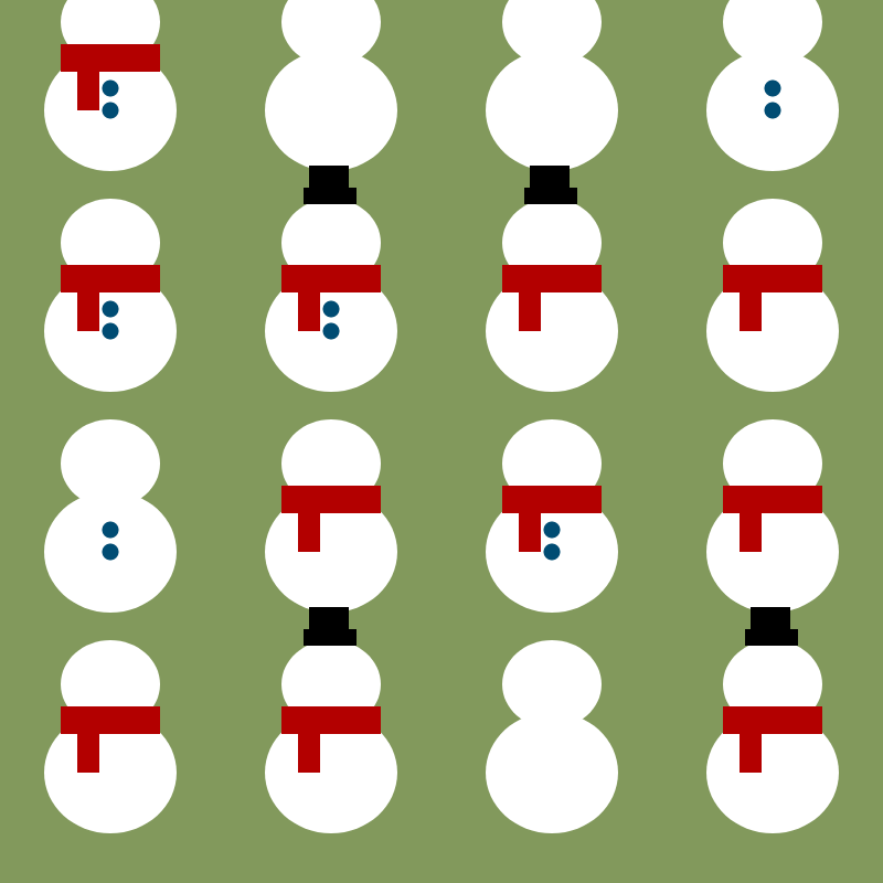 snowmen #3 static token preview