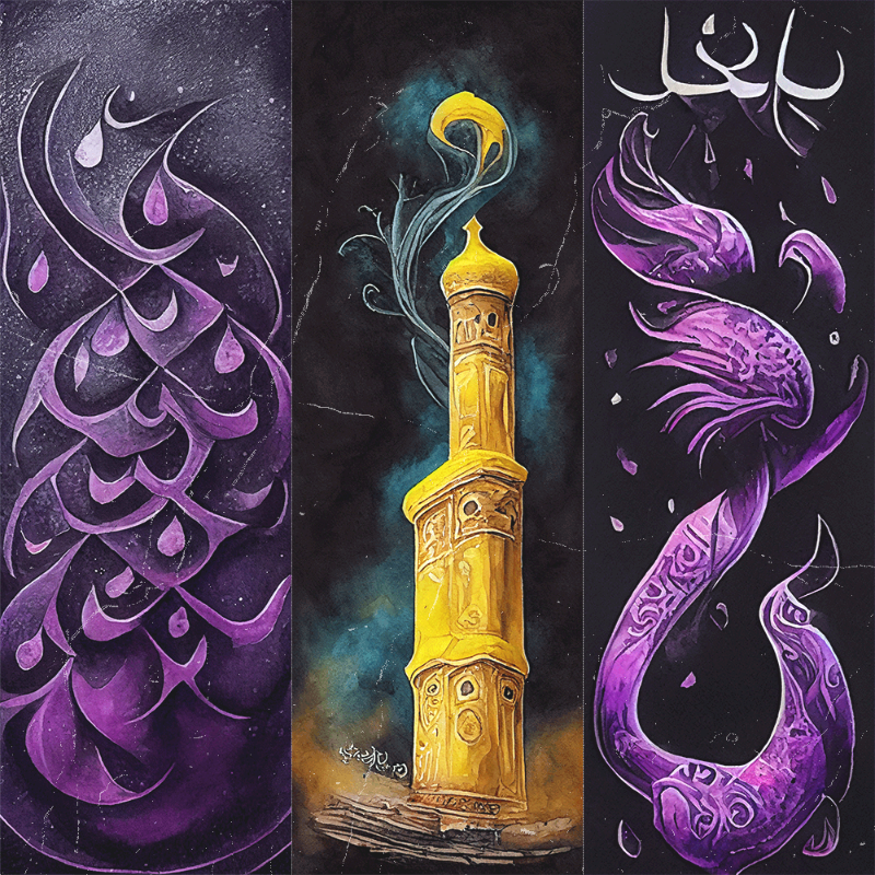 AI Arabic Column #5 static token preview