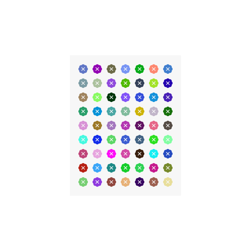 White - XX #11 static token preview
