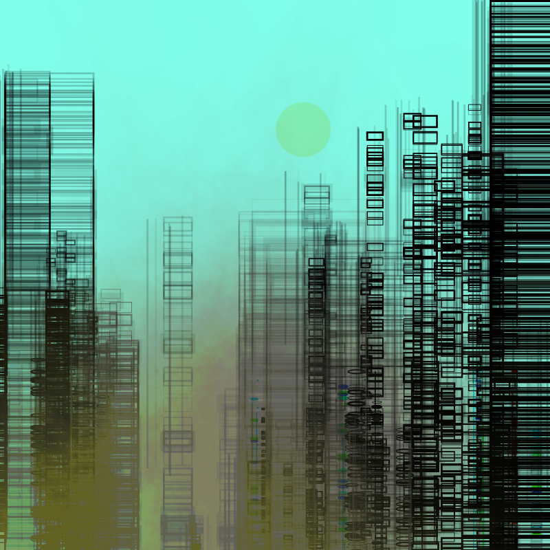 Contemporary building sketches #14 static token preview