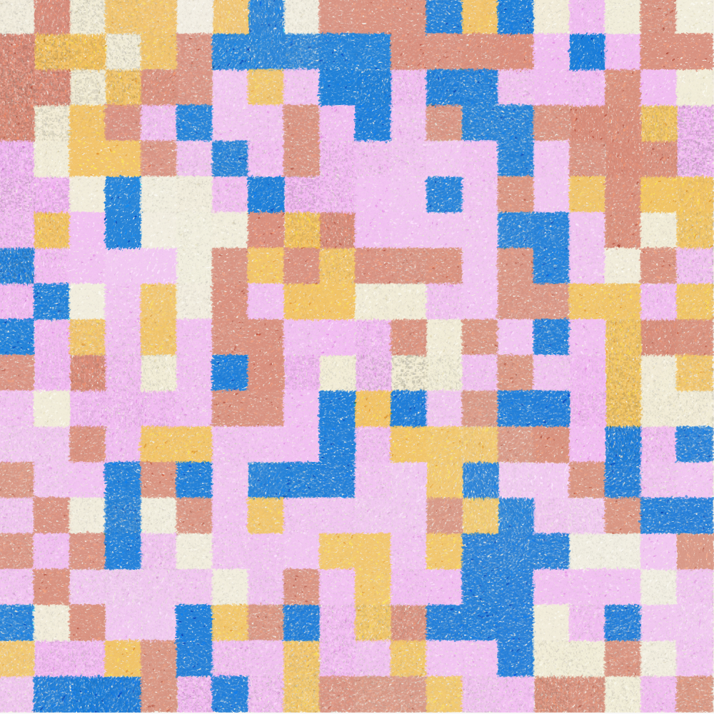 Hydrangea & Patchwork #6 static token preview