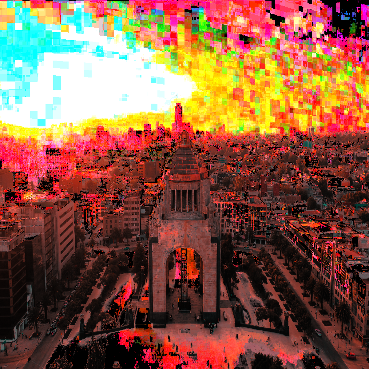 Glitch City #7 static token preview
