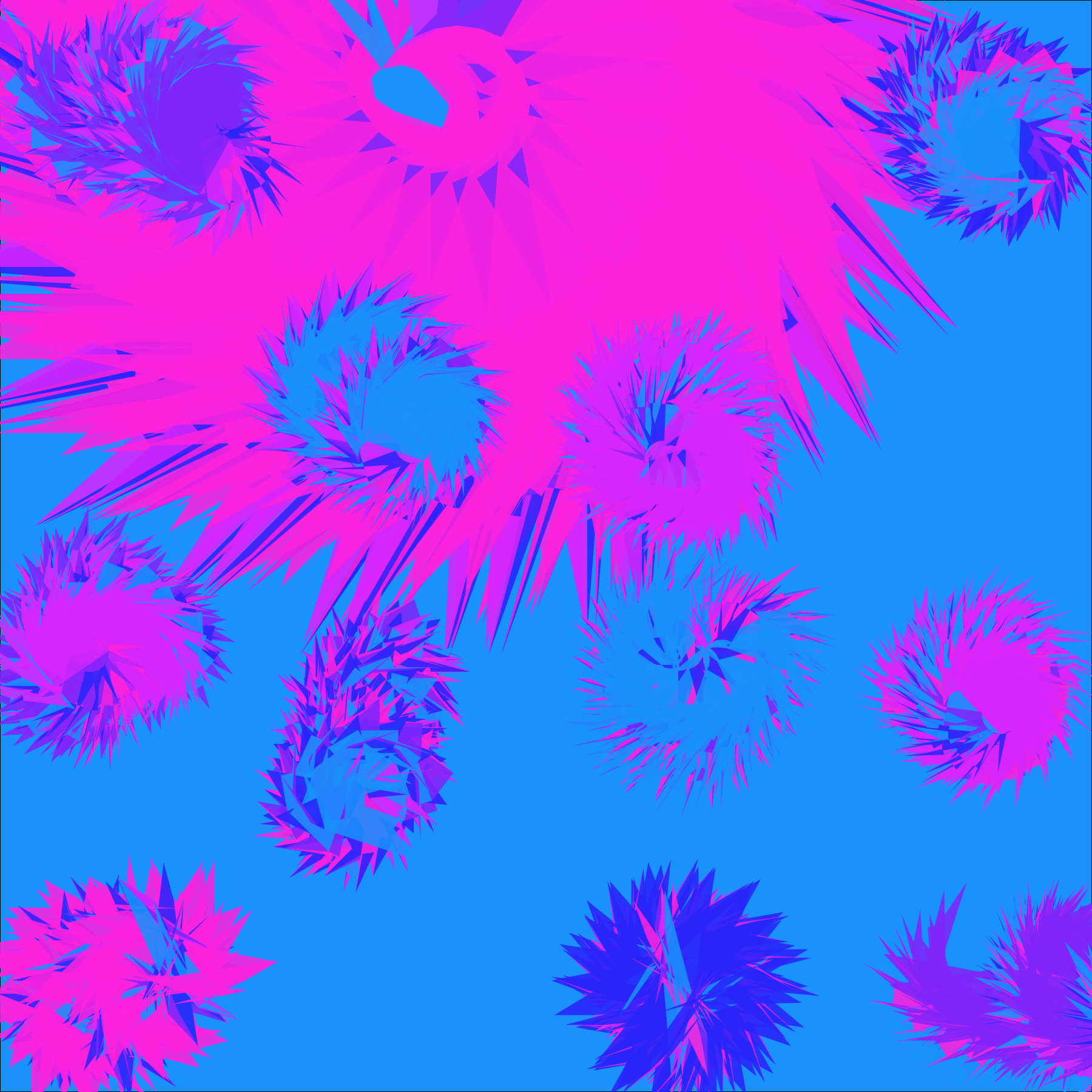 Tillandsia Pop Glitch #10 static token preview