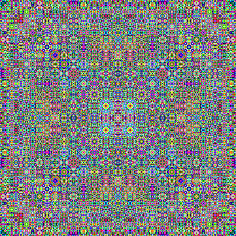 Kaleidoscopic Nexus #13 static token preview