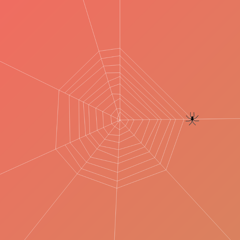 Weaving Spiders #13 static token preview