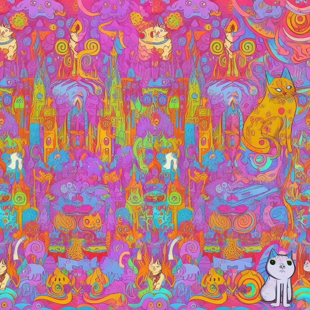 AI Cats #4 static token preview