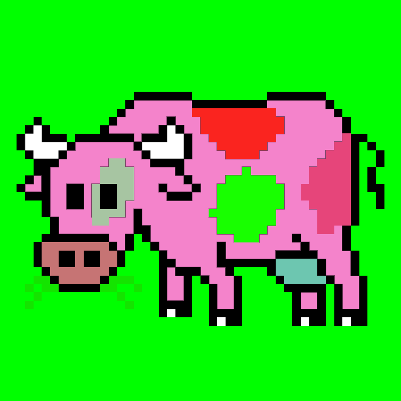 CryptoCows #24 static token preview