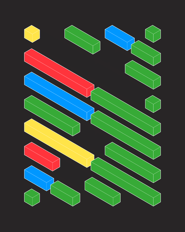 Blocky-Neon #3 static token preview