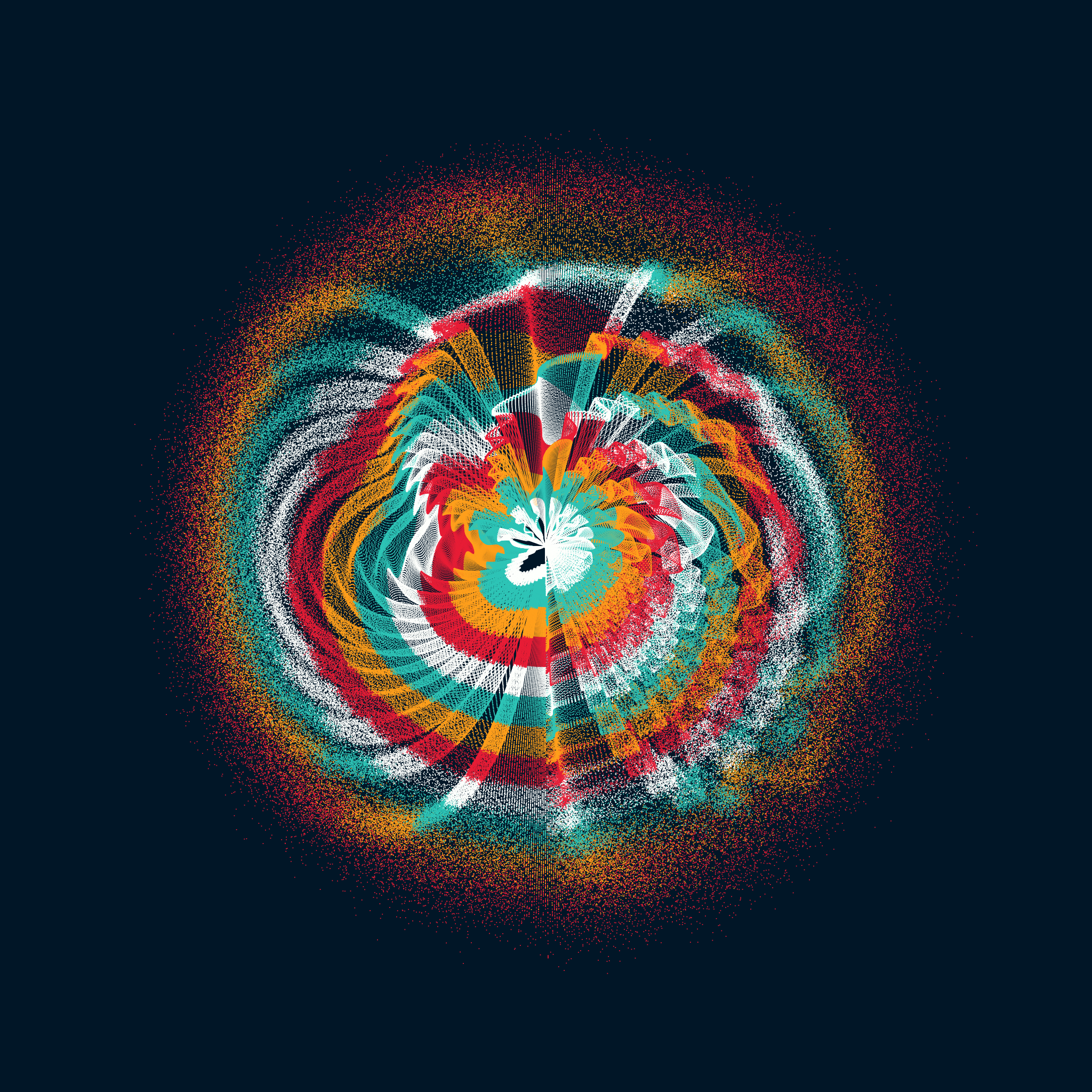 CIRCULAR MURMURATIONS #17 static token preview