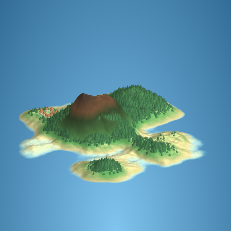 Island #23 static token preview