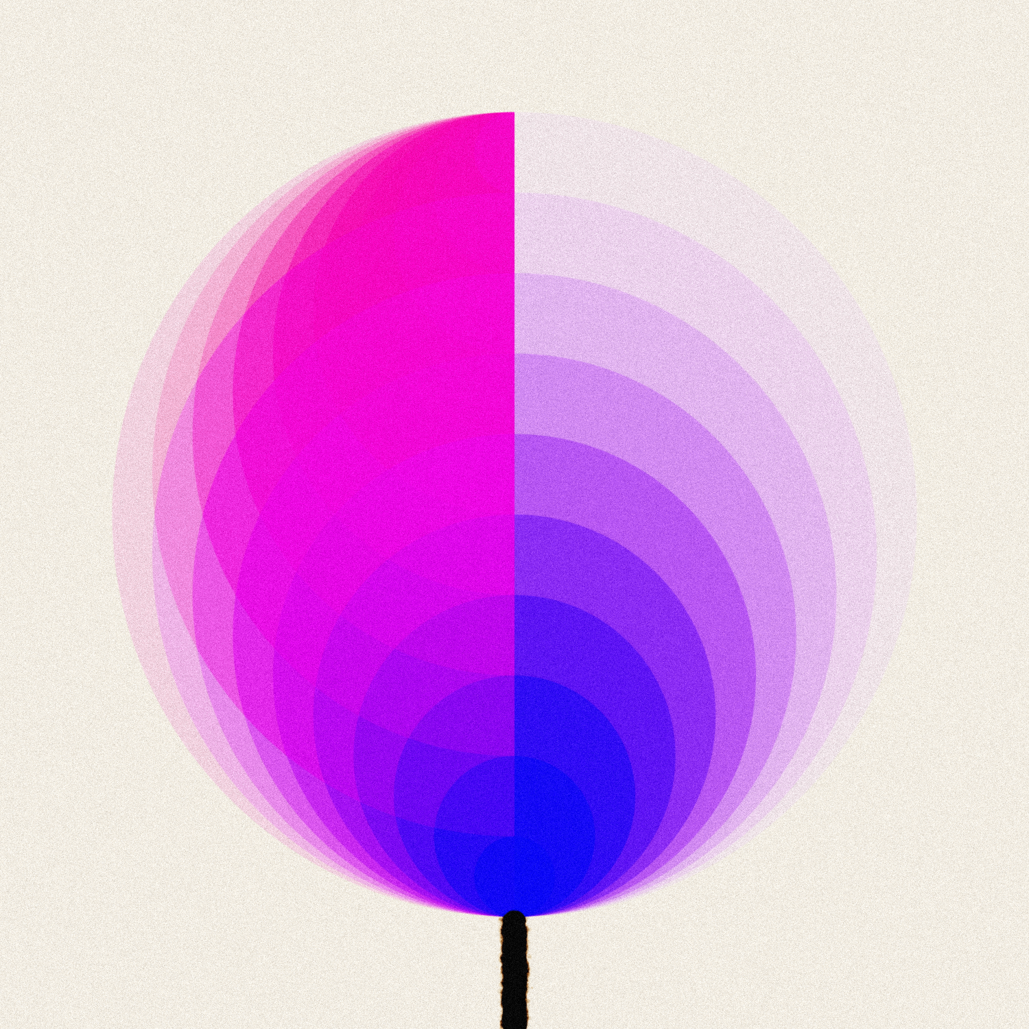 Fx(hash) Generative Birthday Candle #20 static token preview