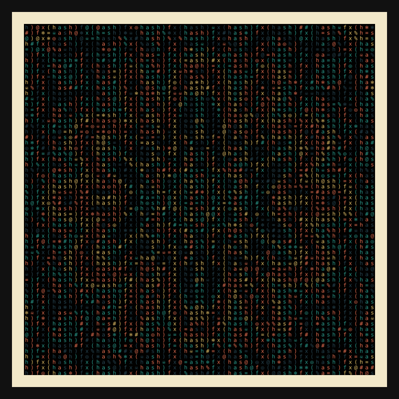 not-so-hidden messages #21 static token preview
