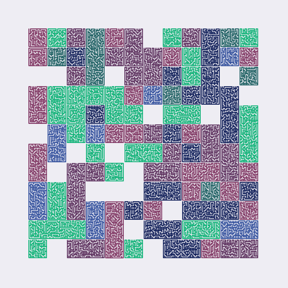 Algorithmic Labyrinth #16 static token preview