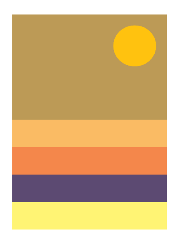 Sunsets #7 static token preview