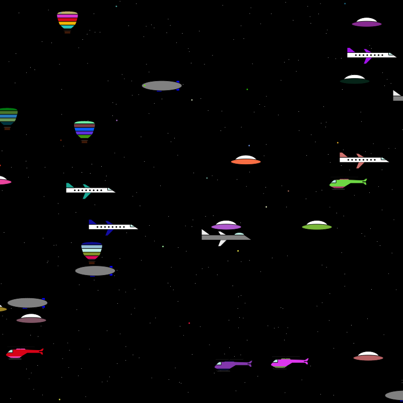 Busy Skies #3 static token preview