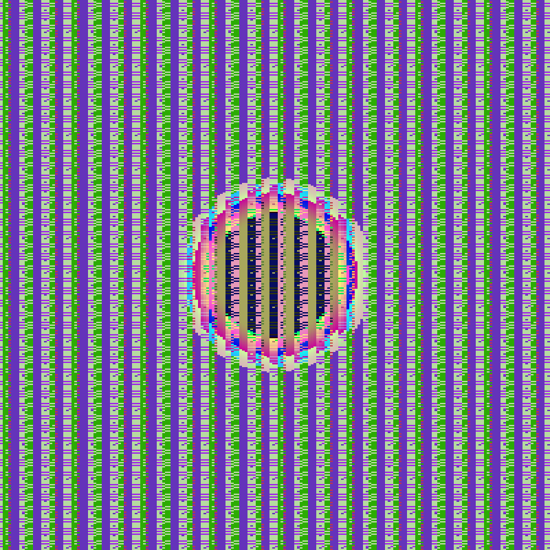 Pixelated Orb #13 static token preview