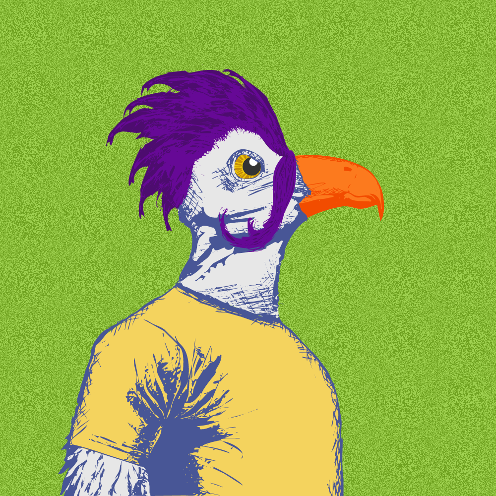 Old School Rooster #3 static token preview