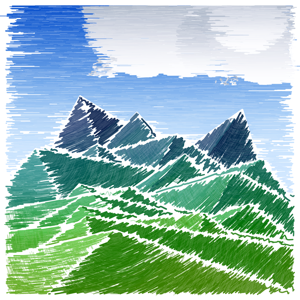 Mount Doodle #28 static token preview