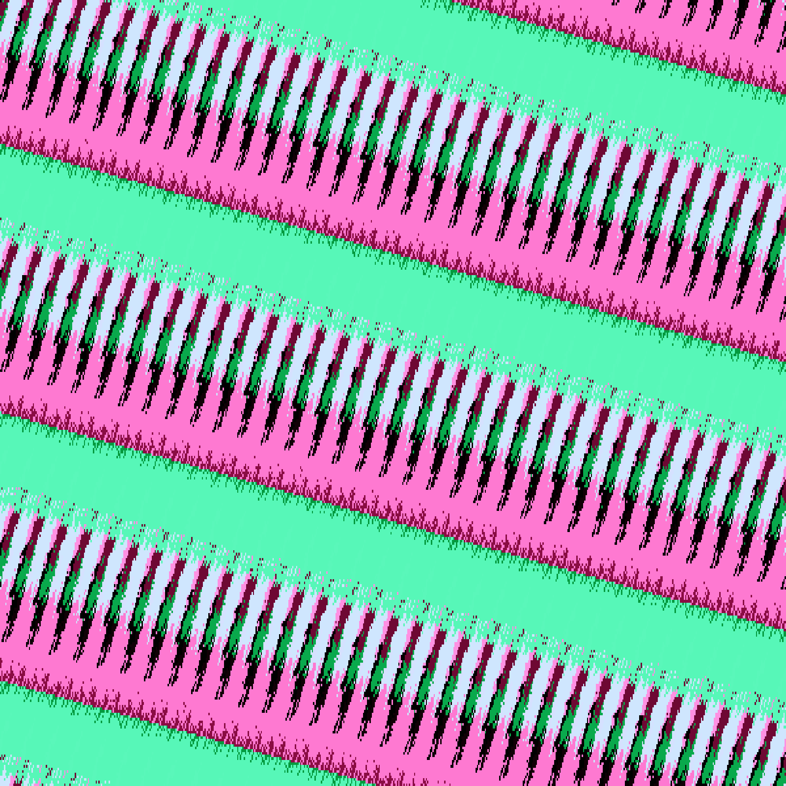 Dithered Stripes #19 static token preview