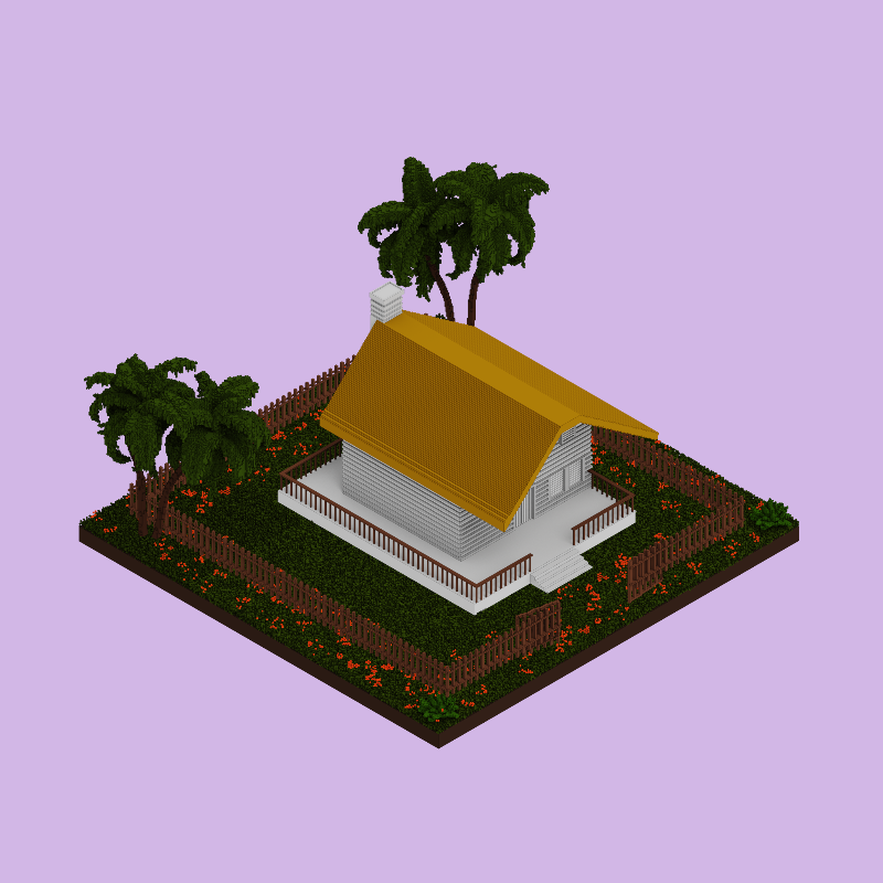 Pastel cottages #8 static token preview