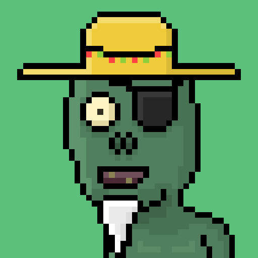 Pixel Zombies #23 static token preview
