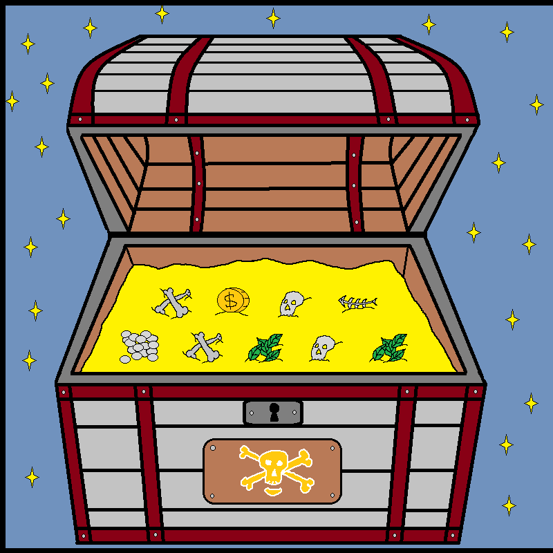 Treasure loot box #7 static token preview