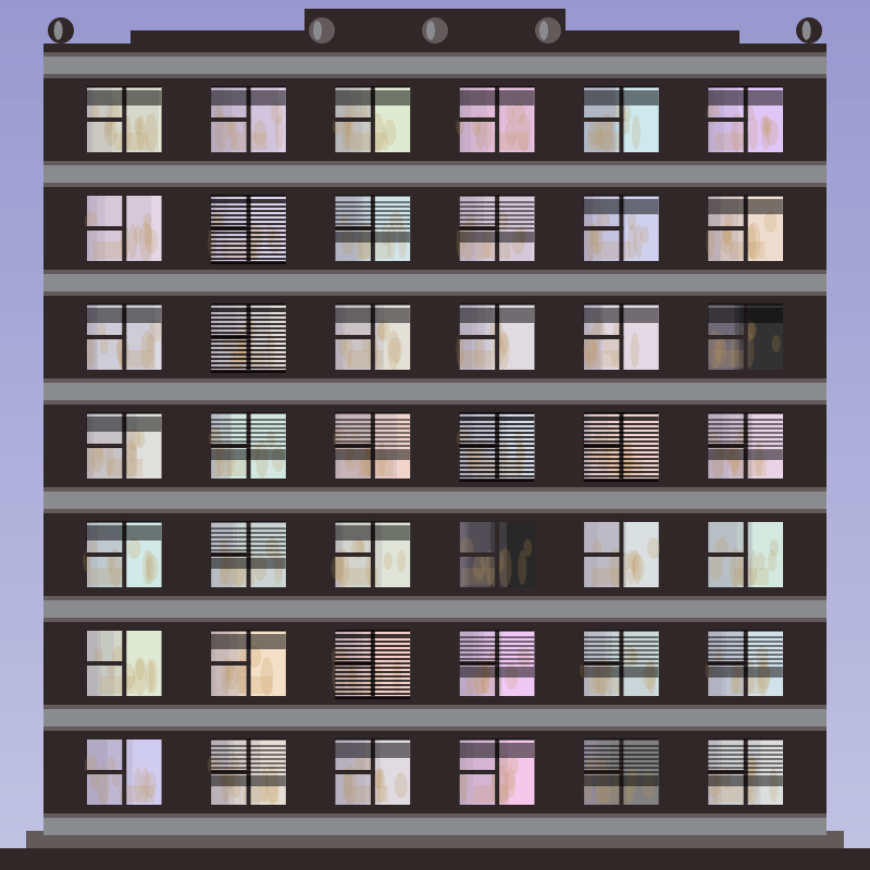 Night Windows #19 static token preview