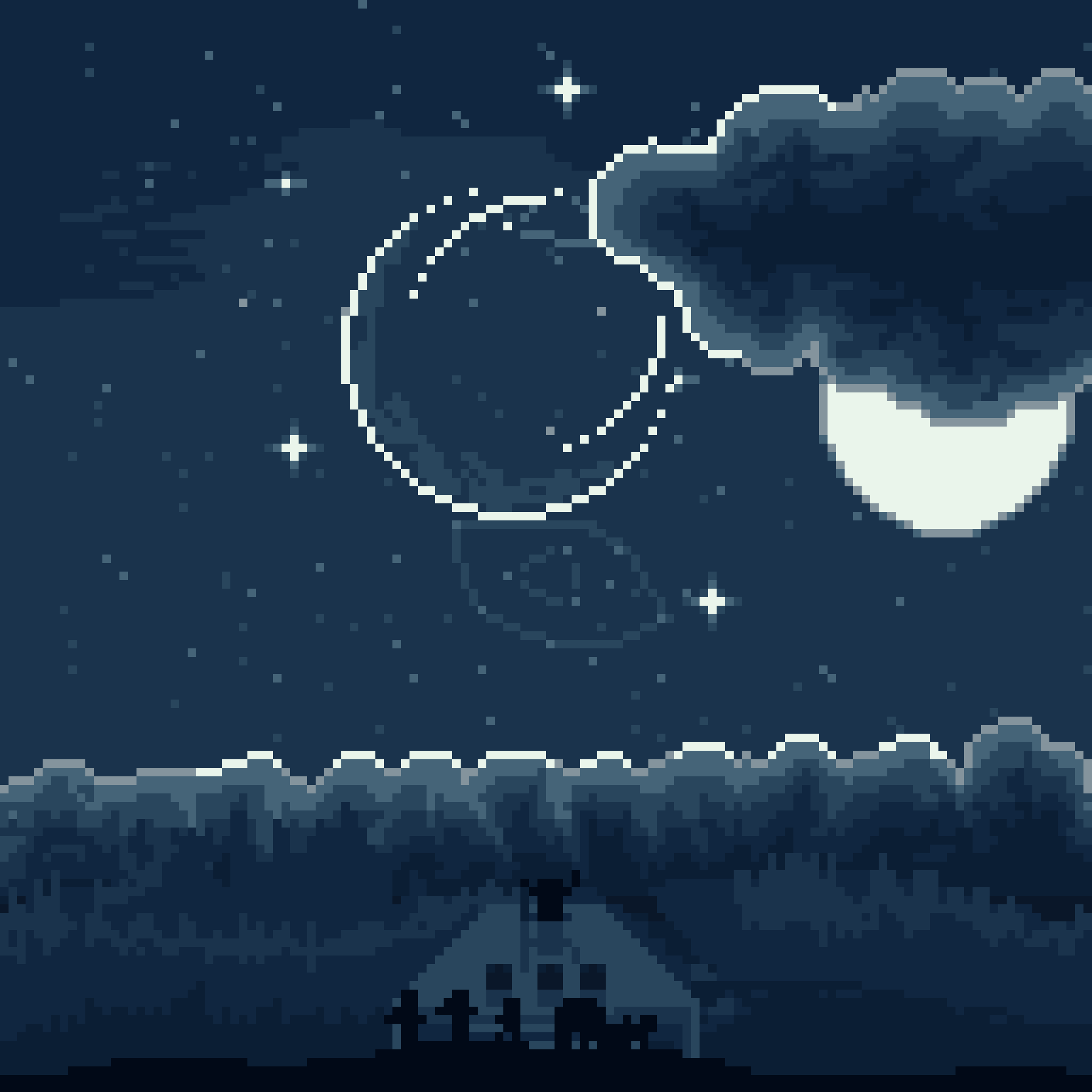 Stories of a Blue Bit Night #11 static token preview