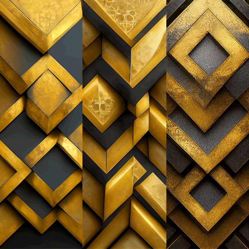 AI Gold #7 static token preview