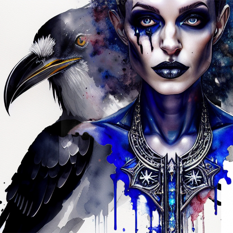 Black Raven #2 static token preview