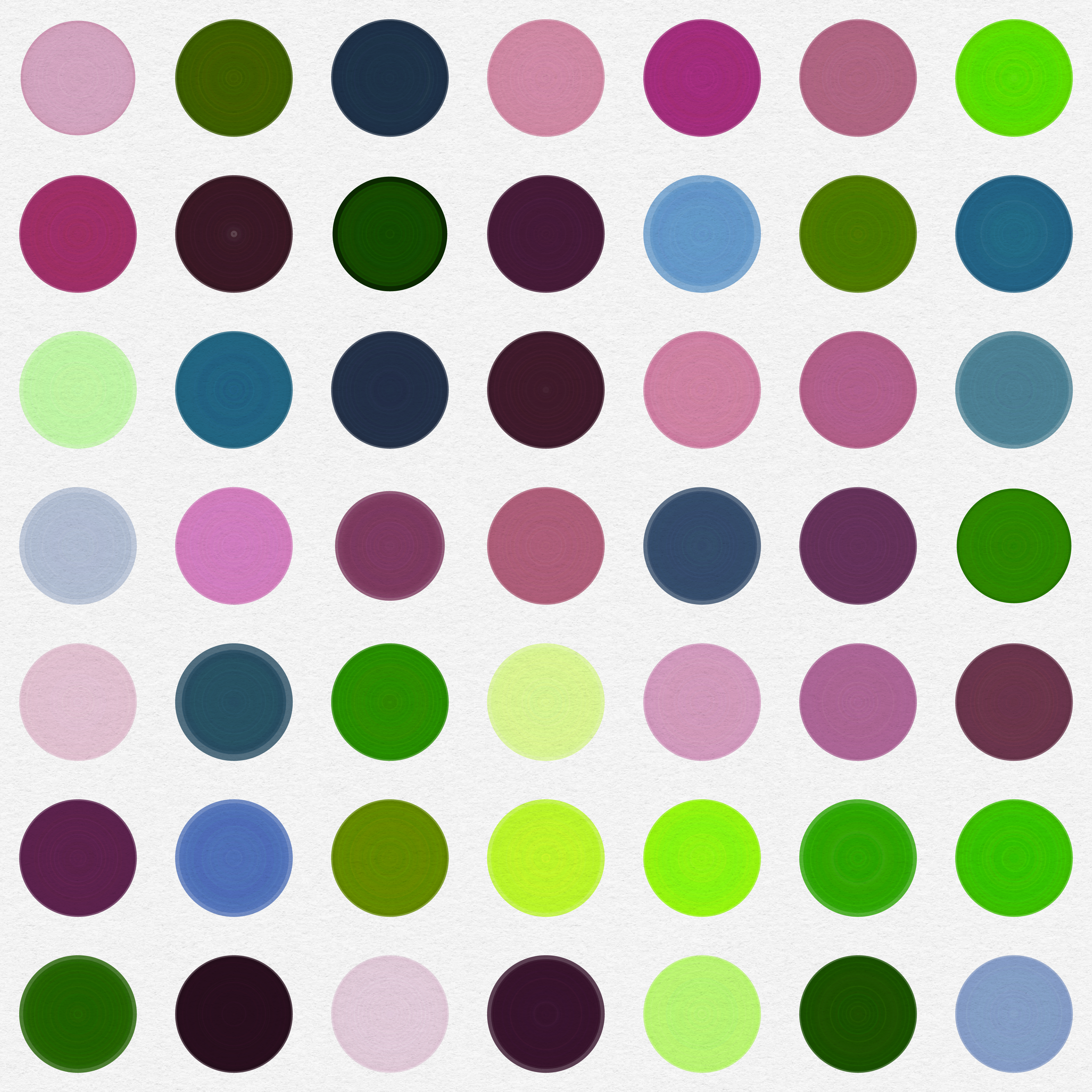 M'Fing Dots on a M'Fing Grid #5 static token preview