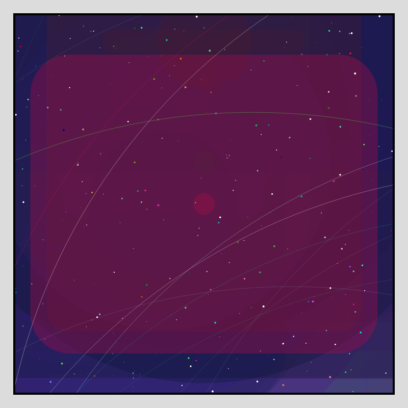 Color Field Starry B #4 static token preview