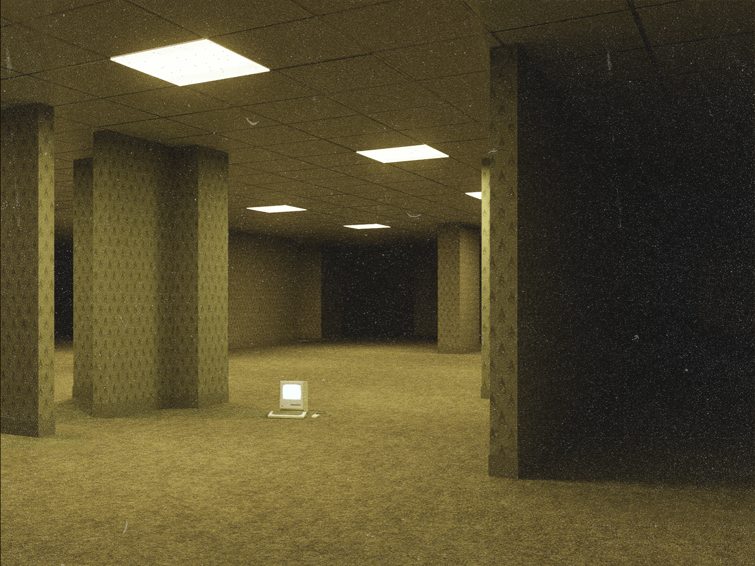 Backrooms Level 0 #35 static token preview
