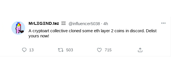 cryptoinfluencers #9 static token preview