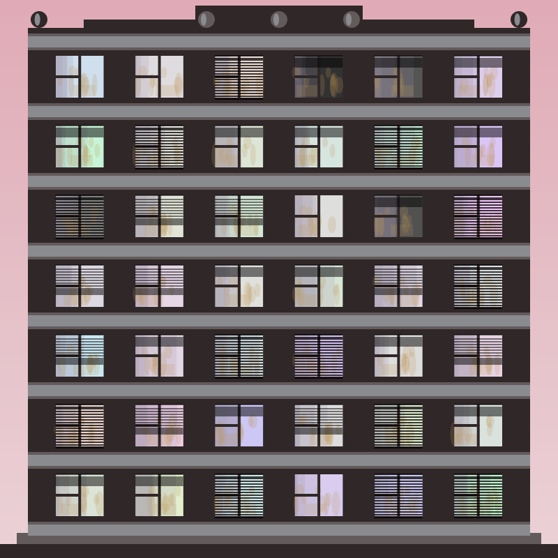 Night Windows #1 static token preview