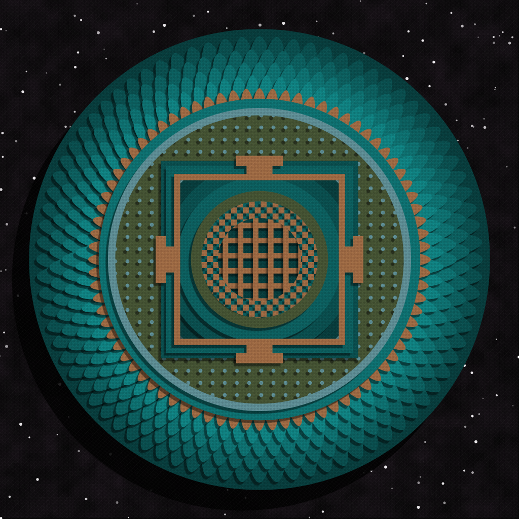 Paper Mandala #17 static token preview