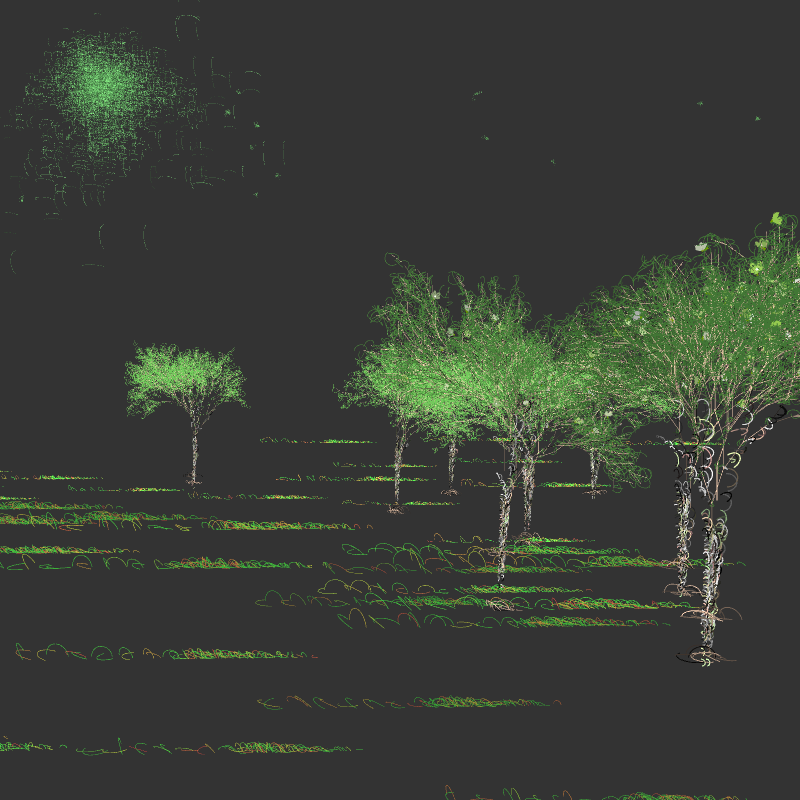 Black winter forest #12 static token preview