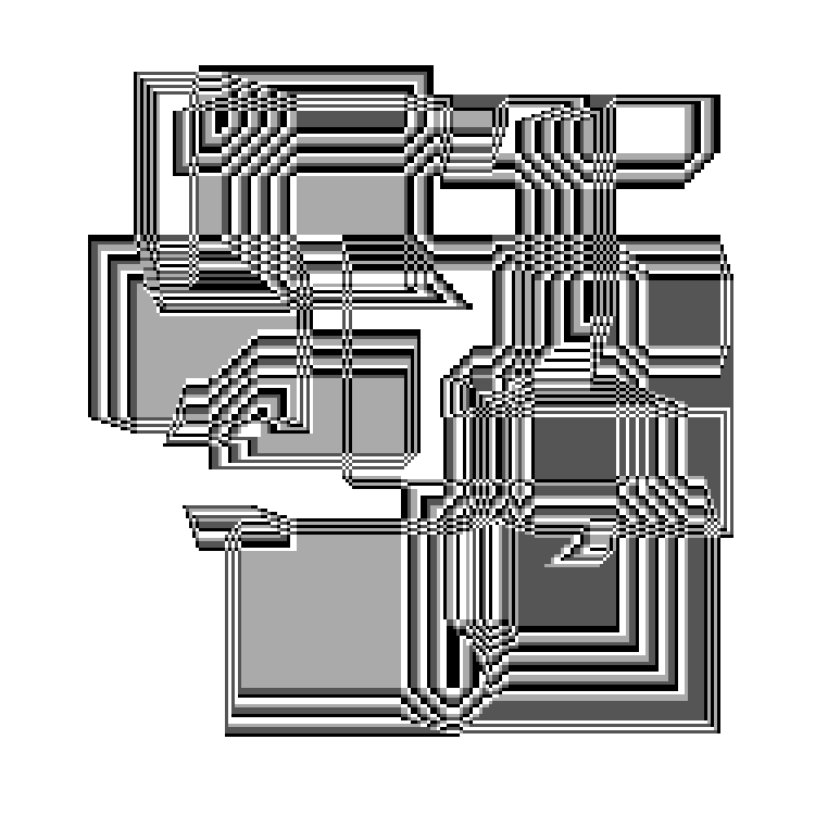 Superimposed Rectangles #16 static token preview